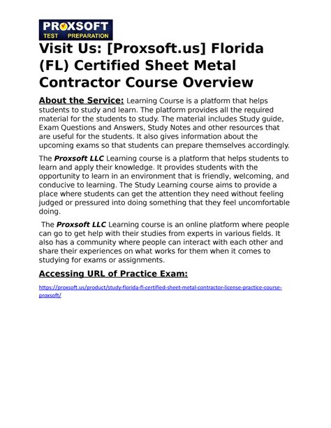 certified sheet metal